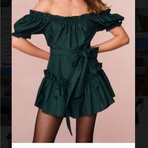 Loveshackfancy winterberry Estine mini dress